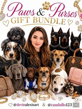 Paws & Purses Gift Bundle - Assorted Dog Collection